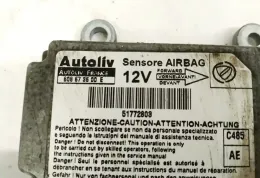 608673600E блок управления AirBag (SRS) Fiat Doblo 2007