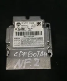 7P0959655D блок управления AirBag (SRS) Volkswagen Touareg II 2013 - фото
