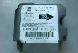 DLS0701840S блок управления AirBag (SRS) Opel Astra G 2001