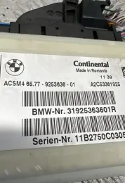11B2750C0305D блок управления AirBag (SRS) BMW X3 F25 2013