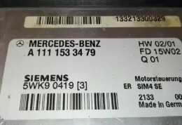 Блок управления двигателем, эбу Mercedes C W203