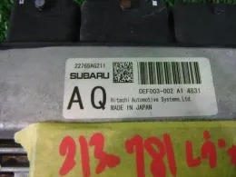 22765AG211 блок управления двигателем Subaru