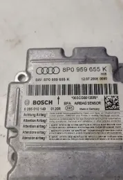8P0959655K блок управления AirBag (SRS) Audi A3 S3 8P 2008