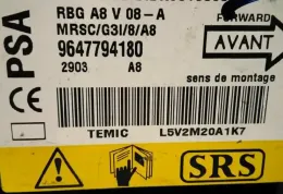 48593 блок управления AirBag (SRS) Citroen C3 2002