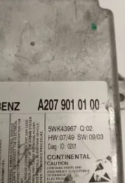 5WK43967 блок управления AirBag (SRS) Mercedes-Benz E C207 W207 2010