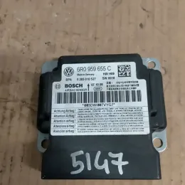6R0959655K017 блок управління AirBag (SRS) Volkswagen Polo V 6R 2009