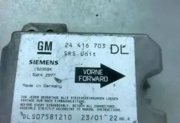 DLS07581210 блок управления AirBag (SRS) Opel Astra G 2001