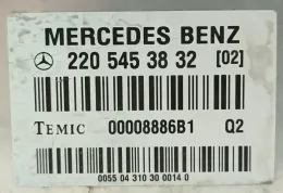 Блок управления пневмоподвеской Mercedes S W220