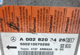 146365 блок управління AirBag (SRS) Mercedes-Benz E W211 2002