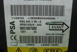 LAV3E11A3E5 AirBag (SRS) control unit Citroen C3 2002