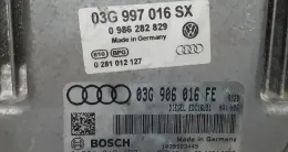 03G997016SX блок управління двигуном Audi A4 S4 B6 8E 8H 2005