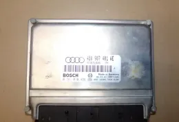 Блок управления двигателем 0281010496 audi a6 2.5 4b0907401ae immo off