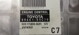 8966105C7 блок управління ECU Toyota Avensis T250 2007