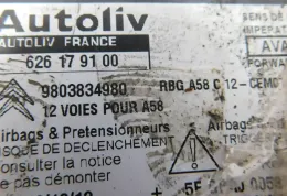 626179100 блок управления AirBag (SRS) Citroen C3 Picasso 2015