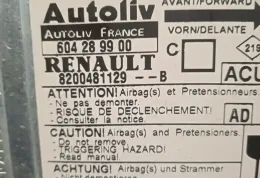 8200481129B блок управления AirBag (SRS) Renault Megane II 2002