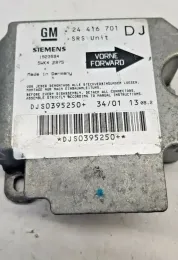 NR1706 блок управління AirBag (SRS) Opel Astra G 1999