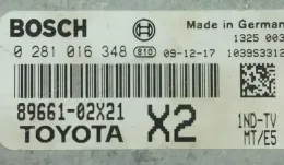 8966102X21 блок управління ECU Toyota Auris 150 2011