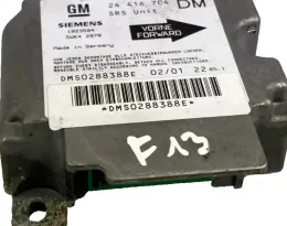 DMS0288388E блок управления AirBag (SRS) Opel Zafira A 2000