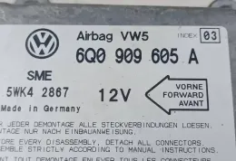 6Q0909605A блок управління AirBag (SRS) Volkswagen Golf IV 1998