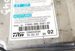 77960-DMG-E021-M1 блок управління AirBag (SRS) Honda Civic 2007