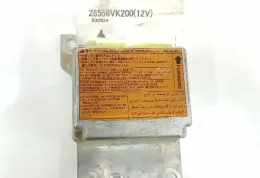 28556VK225 блок управління AirBag (SRS) Nissan Navara 2001