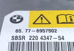 6577695702 блок управления AirBag (SRS) BMW 5 E60 E61 2004