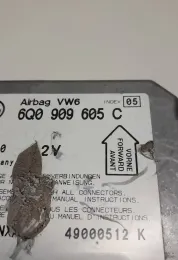 49000512 блок управління AirBag (SRS) Volkswagen PASSAT B5.5 2001