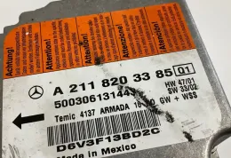 D6V3F13BD2C блок управления AirBag (SRS) Mercedes-Benz E W211 2004