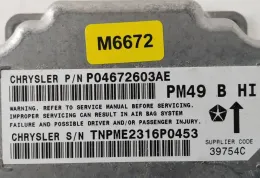 M6672 блок управления AirBag (SRS) Dodge Caliber 2008