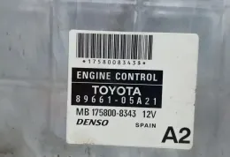 MB1758008343 блок управління ECU Toyota Avensis T250 2005