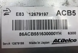 86ACB551630000YH блок управления ECU Opel Corsa E 2017