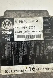 221098110 блок управления AirBag (SRS) Volkswagen PASSAT B7 2011