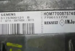 HOM77C0875745 блок управління двигуном Renault Megane II