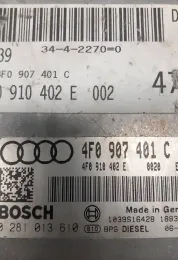 Блок управления ECU 4F0910402E audi a6 c6 ecu 3.0 tdi 4f0 0281013610