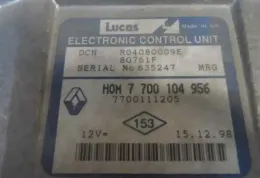 770011205 блок управления ECU Renault Clio II 1999