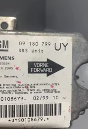 UYS0108679 блок управління AirBag (SRS) Opel Astra G 2001