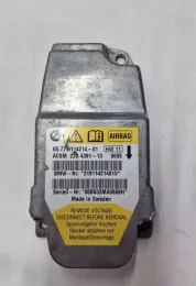 31911421401V блок управління AirBag (SRS) BMW 5 E60 E61 2007