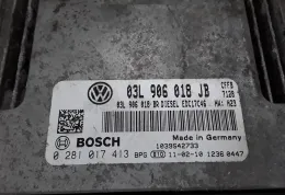 1039S42733 блок управління ECU Skoda Superb B6 (3T) 2010