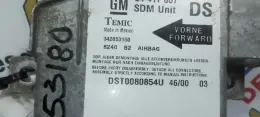 53180 блок управління AirBag (SRS) Opel Corsa C 2003