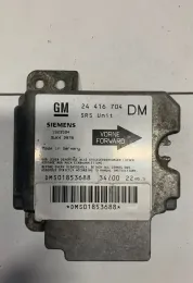 DMS01853688 блок управления AirBag (SRS) Opel Zafira A 2001