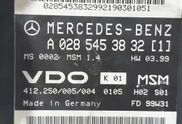 160297 блок управління двигуном Mercedes-Benz A W168 1997