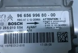 6546J8 блок управління AirBag (SRS) Peugeot 207 2009