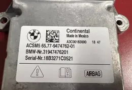 65779474762 блок управління AirBag (SRS) BMW X3 G01 2019