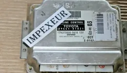 Блок управления двигателем Toyota Matrix 1.8 1ZZ