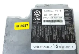 KL5087 блок управління AirBag (SRS) Skoda Superb B6 (3T) 2010