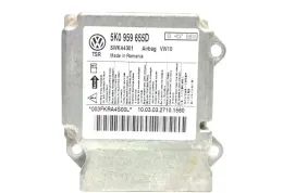 5K0956655D блок управления AirBag (SRS) Volkswagen Golf VI 2010