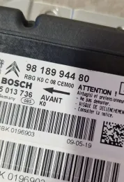 YBBK0196903 блок управління AirBag (SRS) Citroen Jumpy 2019