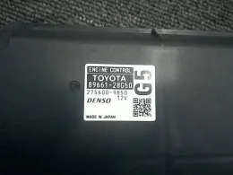8966128G50 блок управления двигателем Toyota Estima