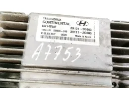 391012G663 блок управління двигуном Hyundai Sonata 2013