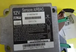 391176 блок управління AirBag (SRS) Fiat Panda II 2006